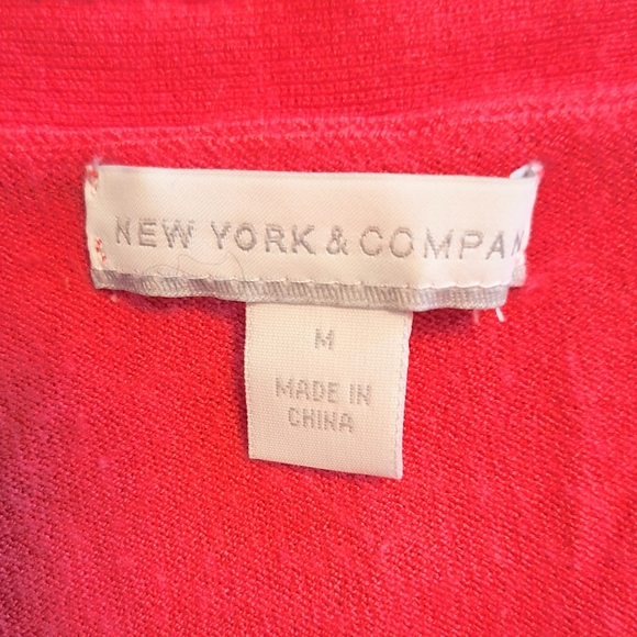 New York & Co lightweight cardigan medium *D4 - Picture 4 of 6